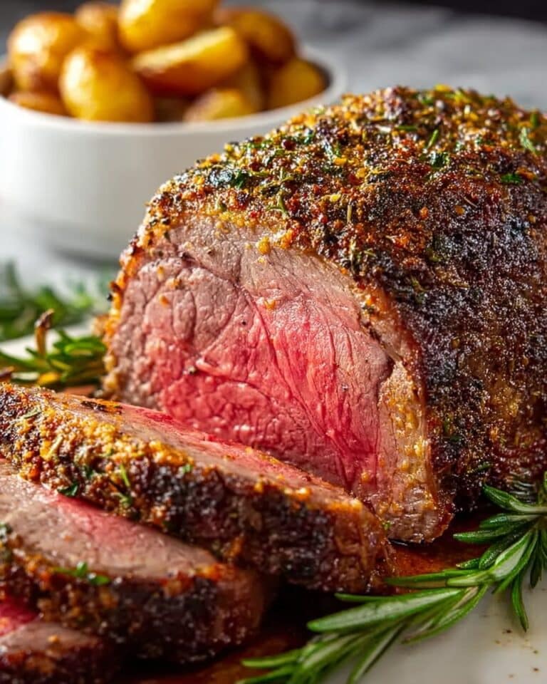 Herb-Crusted Prime Rib Roast Recipe