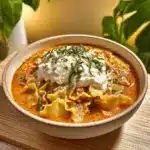Creamy Lasagna Soup Recipe