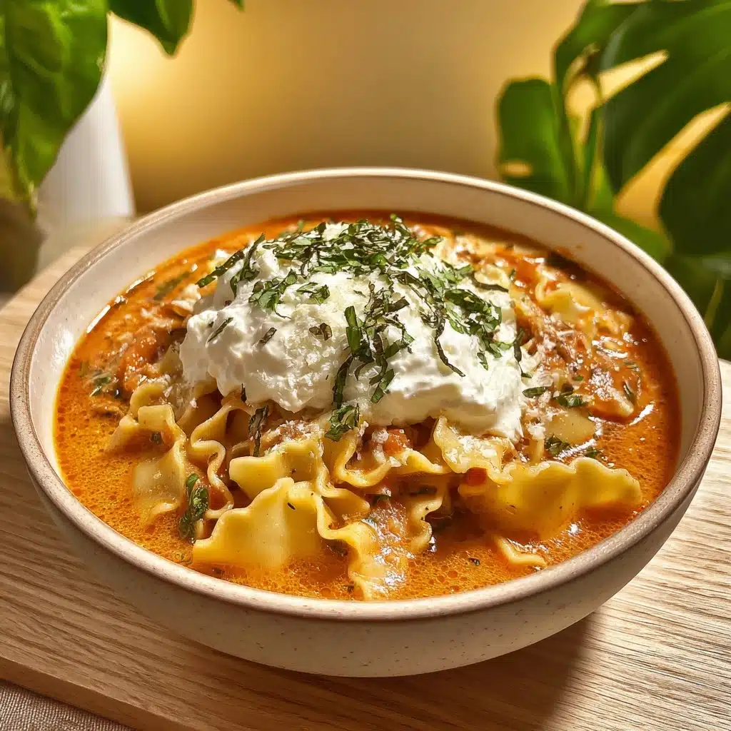 Creamy Lasagna Soup Recipe - Recipe Image