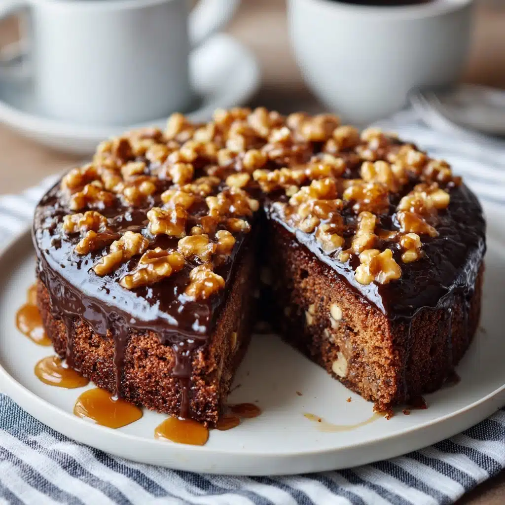 Espresso Date Cake with Walnuts Recipe - Recipe Image