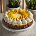 Mango Tart (with biscoff crust) Recipe