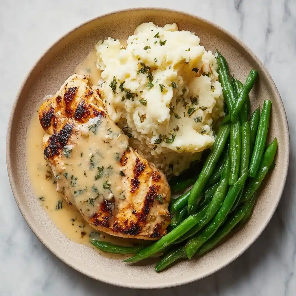 Creamy Garlic Parmesan Chicken Breast Recipe - Recipe Image