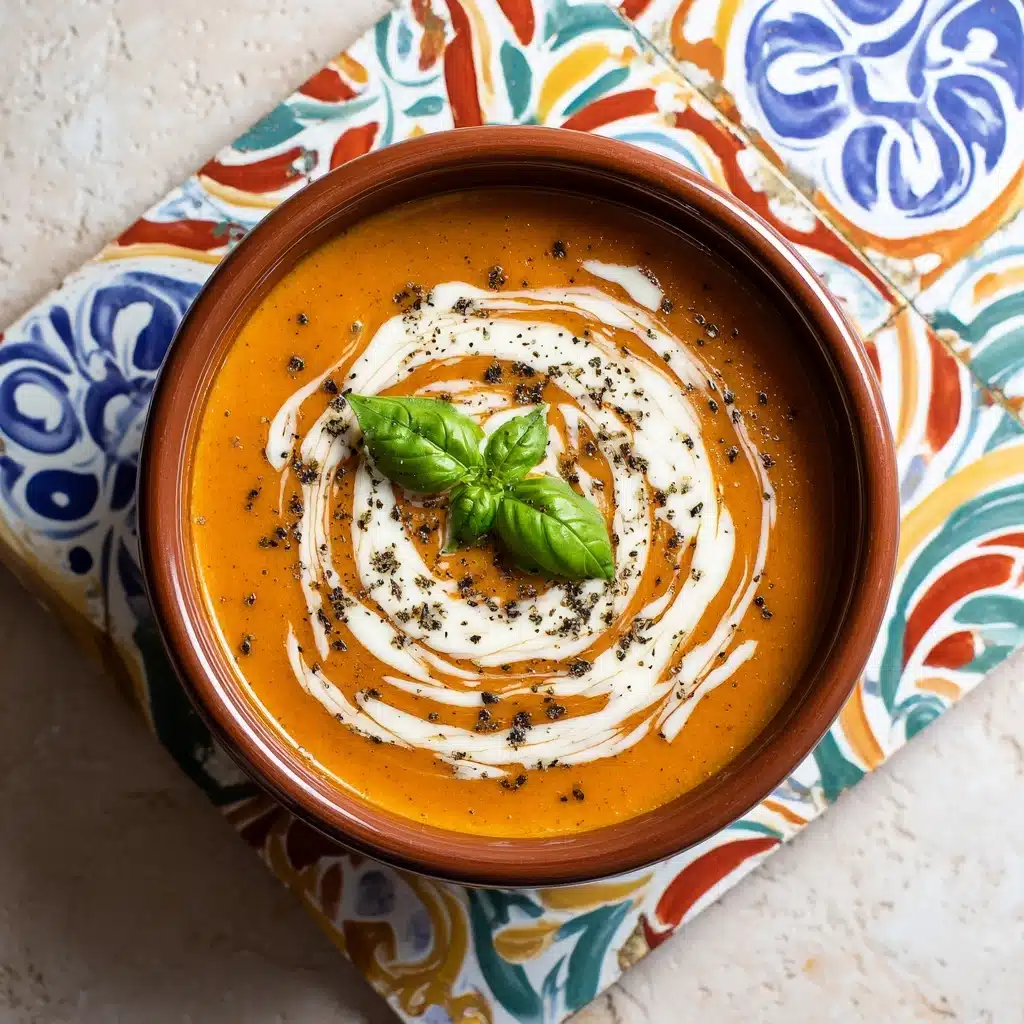 Roasted Red Pepper Ravioli Soup Recipe - Recipe Image