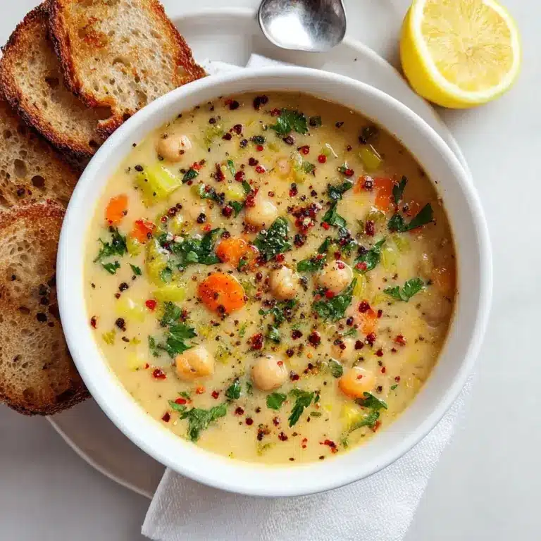 Quick Chickpea and White Bean Soup Recipe