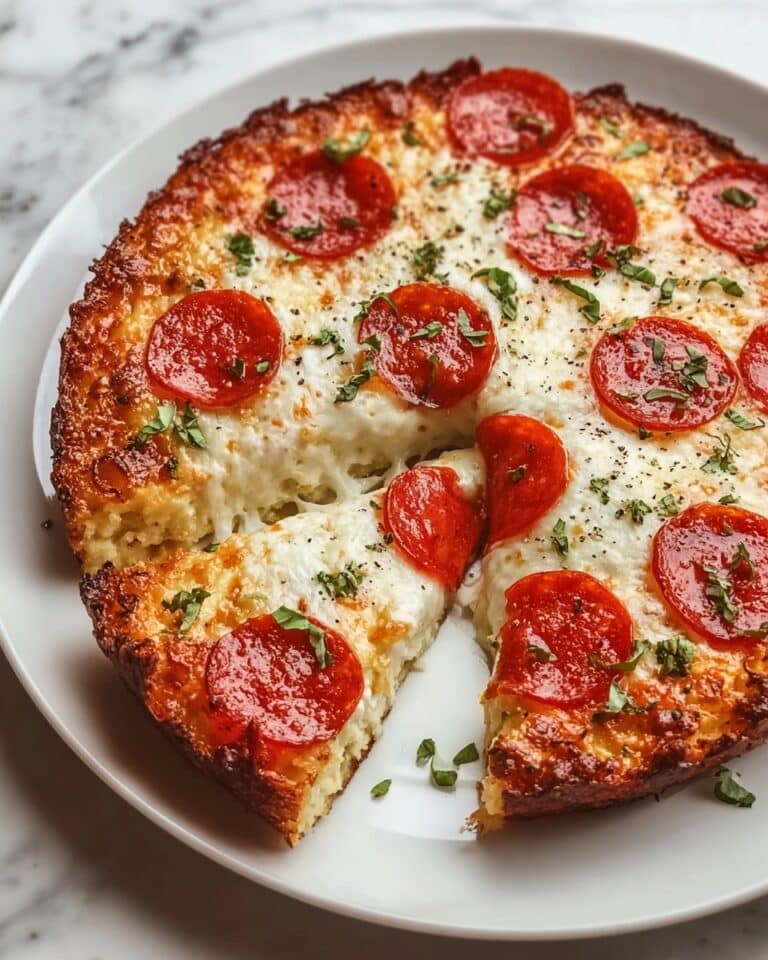 Hearty Pizza-Style Cottage Cheese Bake Recipe