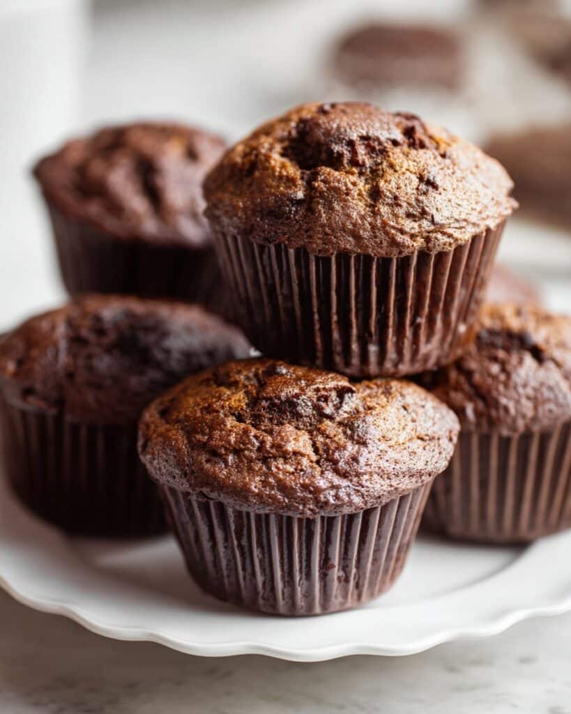 Keto Chocolate Cream Cheese Muffins Recipe