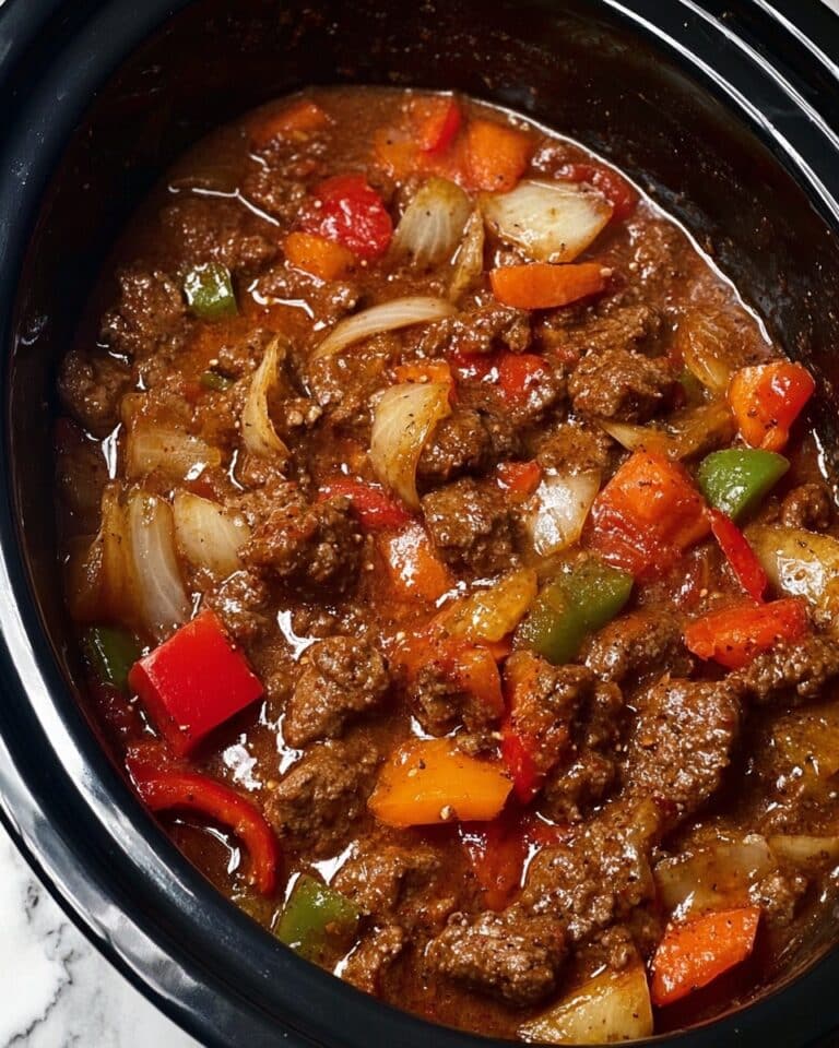 Crock Pot Pepper Steak Recipe