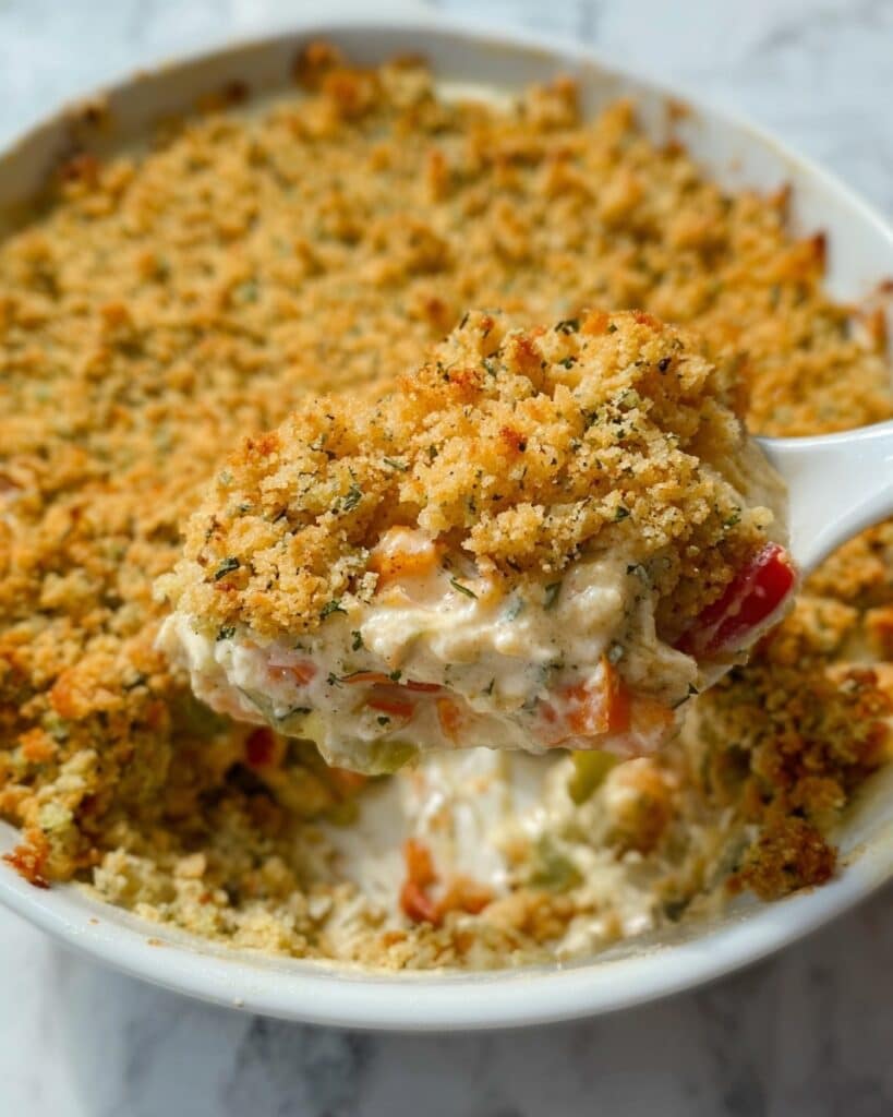 Chicken and Stuffing Casserole Recipe