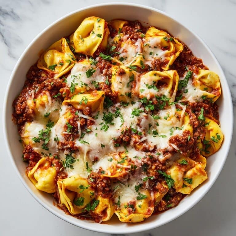 Cheesy Beef Enchilada Tortellini Recipe