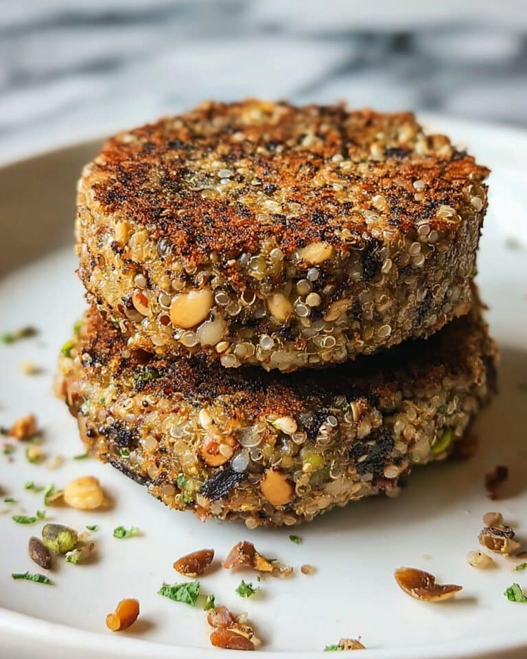 The Ultimate Vegan Mushroom Lentil Walnut Burgers (That Make Meat Burgers Look Basic!) Recipe