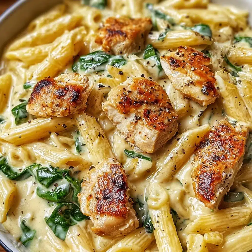 Creamy Tuscan Chicken Pasta Recipe - Recipe Image