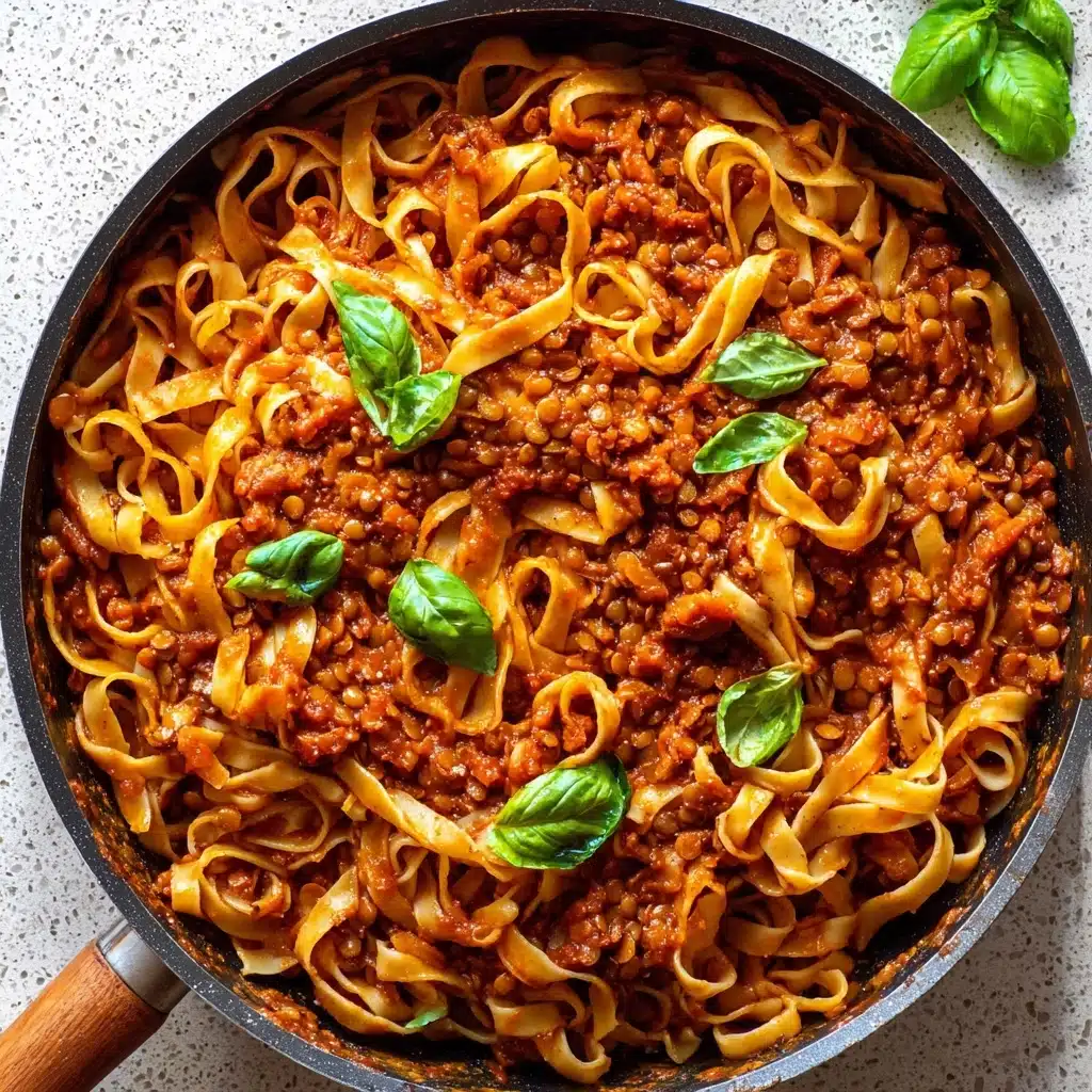 Lentil Bolognese Recipe - Recipe Image