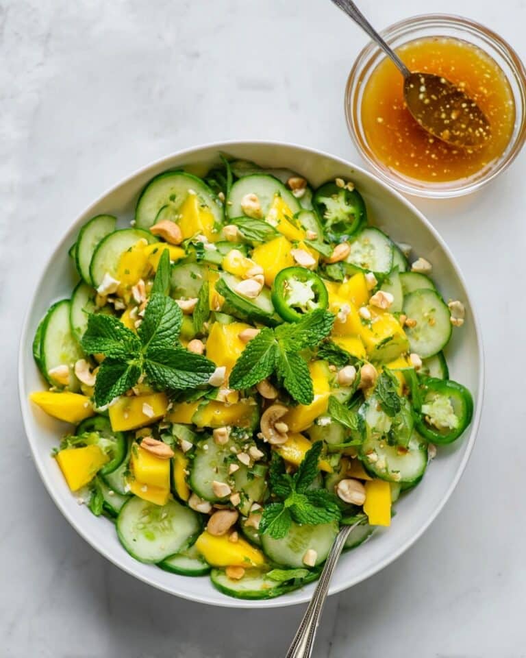 Thai Cucumber Mango Salad Recipe