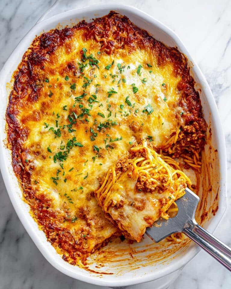 Baked Spaghetti with Cream Cheese Recipe