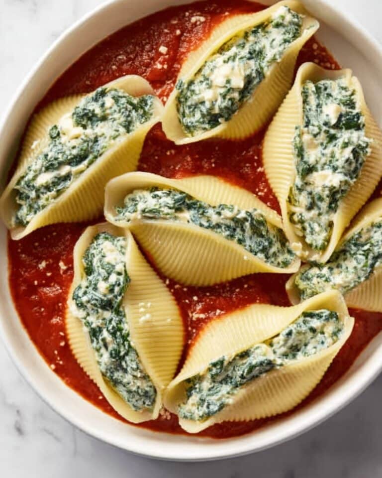 Vegan Stuffed Shells with Spinach and Cashew Ricotta Recipe