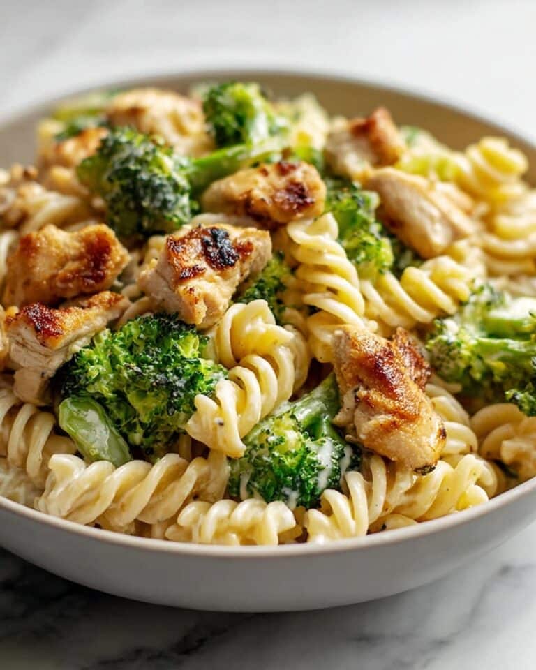 Creamy Rotisserie Chicken Broccoli Pasta Recipe