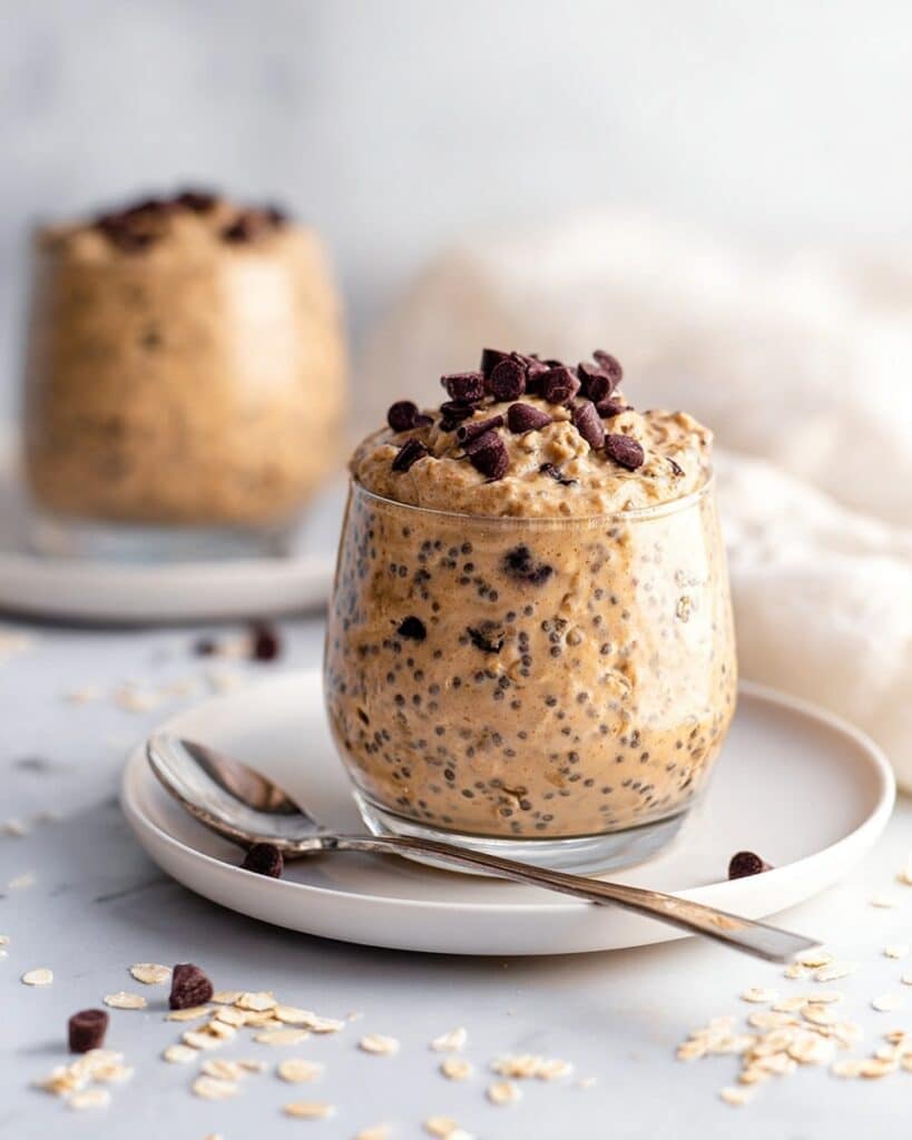 Cookie Dough Overnight Oats Recipe