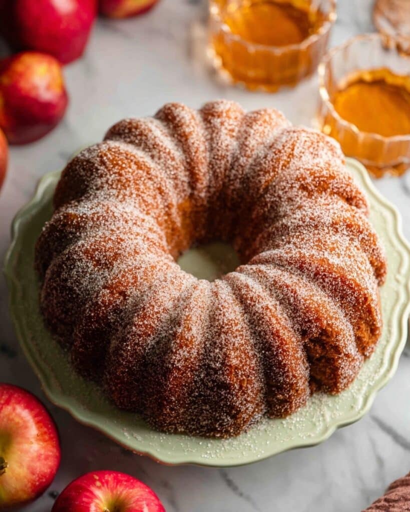 Apple Cider Donut Cake Recipe