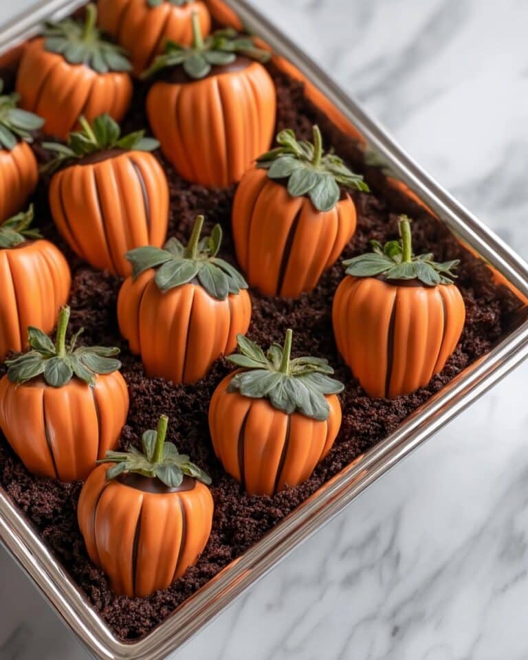 Pumpkin Patch Strawberries Recipe