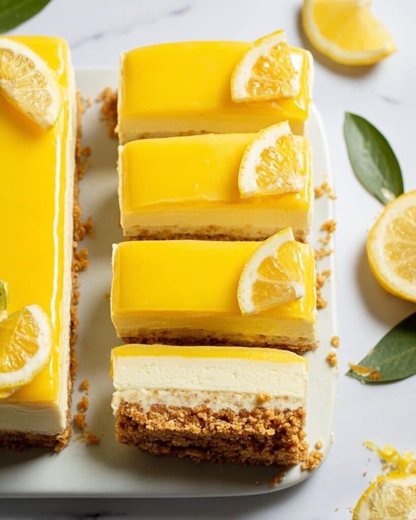 Easy Vegan Lemon Cheesecake (No-Bake) Recipe