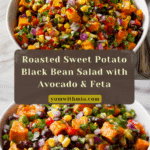 Roasted Sweet Potato Black Bean Salad Recipe