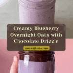 Blueberry Overnight Oats (Blended) Recipe