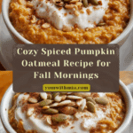Warm Spiced Pumpkin Oatmeal Recipe