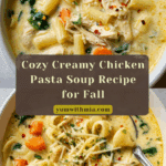 Creamy Chicken Pasta Soup Recipe