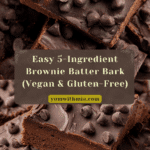 5 Ingredient Brownie Batter Bark (vegan and gluten-free!) Recipe