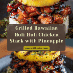 Hawaiian Huli Huli Chicken Stack Recipe