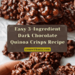 3-Ingredient Dark Chocolate Quinoa Crisps Recipe