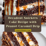 Chocolate Snickers Cake Recipe