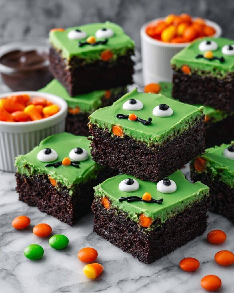 Frankenstein’s Monster Brownies Recipe