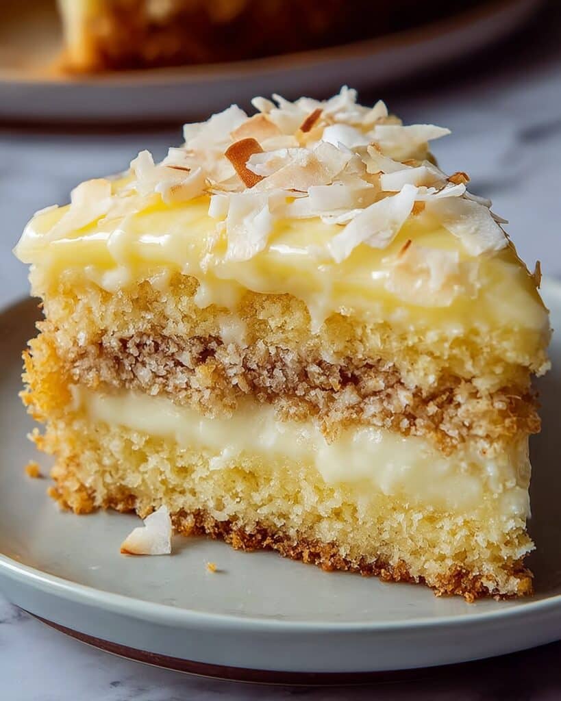 Pineapple Coconut God Bless America Cake Recipe