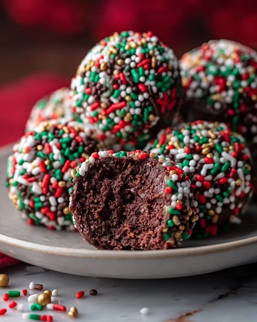 Christmas Chocolate Rice Krispie Balls: The Best Festive Treats Recipe