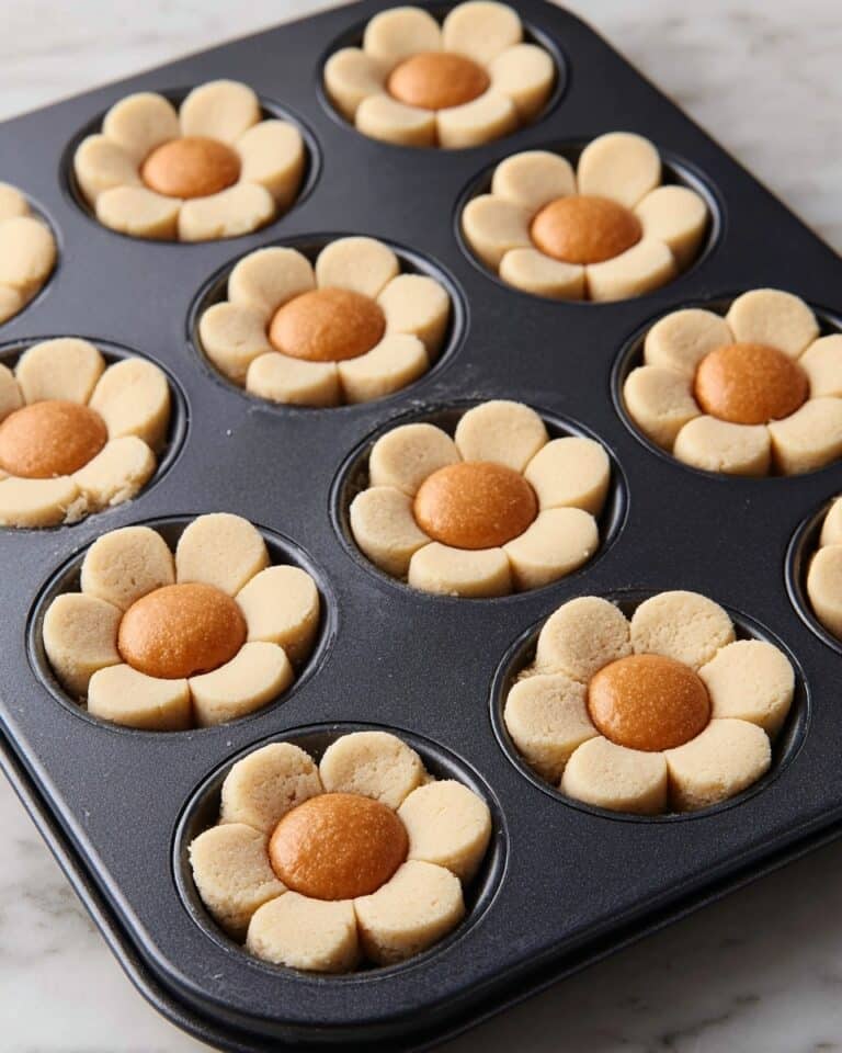 Mini Pumpkin Pie Flower Shaped Bites Recipe