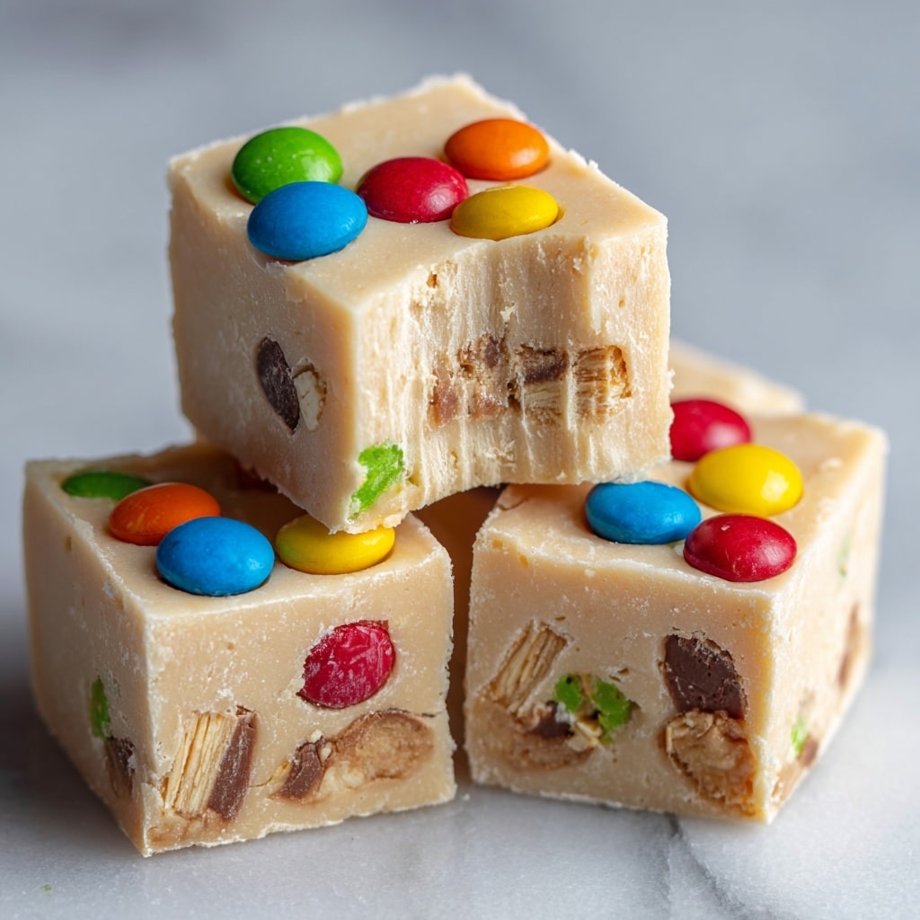 Peanut Butter Candy Bar Fudge Recipe