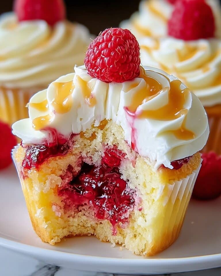 Raspberry Lemon Heaven Cupcakes Recipe