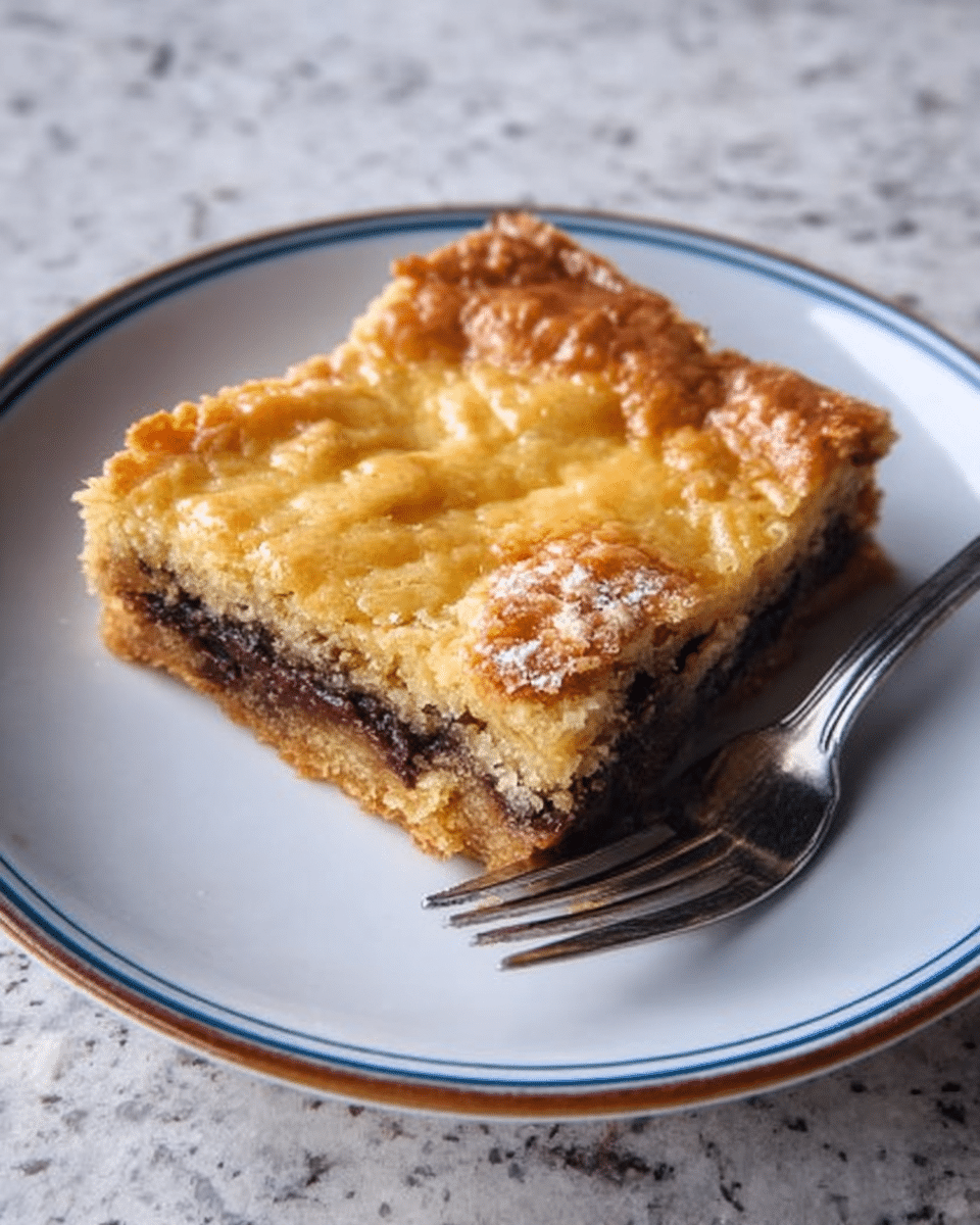 A golden brown baked dish with a slightly bubbly and shiny melted cheese layer on top, sitting in a white ceramic rectangular baking dish. The edges of the dish are puffed and have a crispy, browned texture while the middle part is smoother with some tiny holes showing the melted cheese underneath. The baking dish is placed on a white marbled surface. photo taken with an iphone --ar 4:5 --v 7