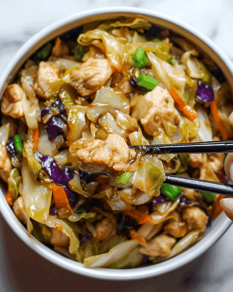 Egg Roll Bowls with Chicken and Cabbage: The Ultimate 10-Minute Meal Recipe