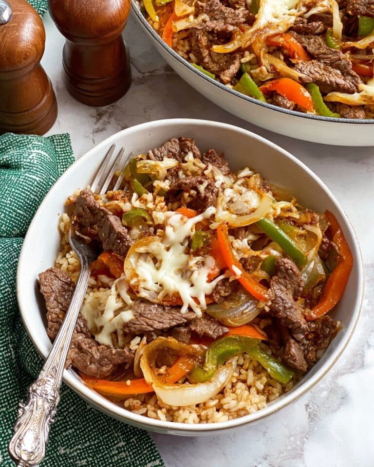 Philly Cheesesteak Bowls Recipe