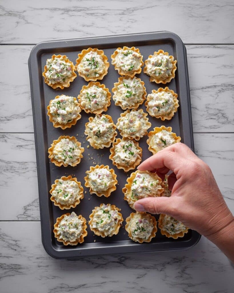 Shrimp Bites in Miniature Phyllo Tart Shells Recipe