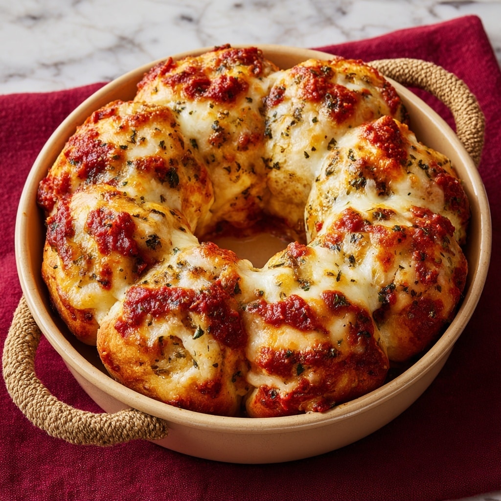 Easy Cranberry and Brie Holiday Pull-Apart Bread Recipe