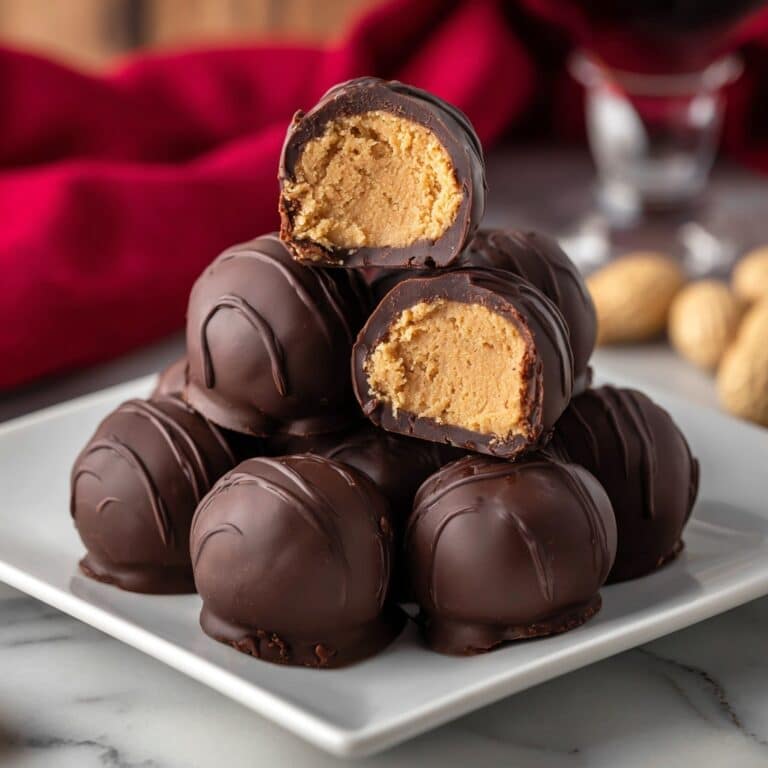Peanut Butter Chocolate Balls Recipe