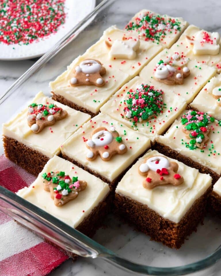 Gingerbread Cookie Bars Recipe