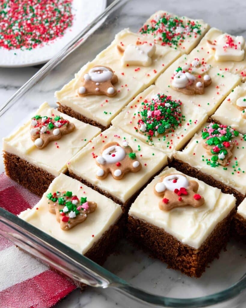 Gingerbread Cookie Bars Recipe