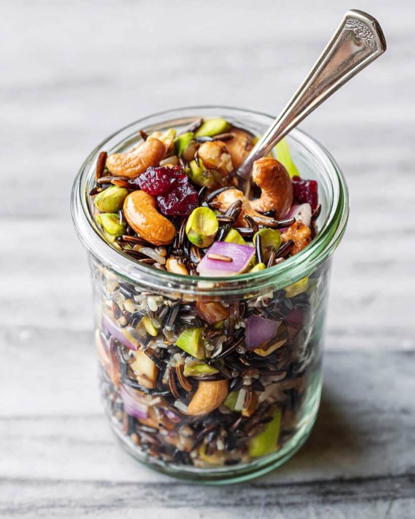 Wild Rice Salad with Cranberries Recipe