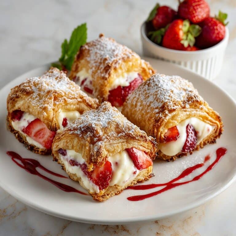 Deep Fried Strawberry Cheesecake Wonton Bites Recipe