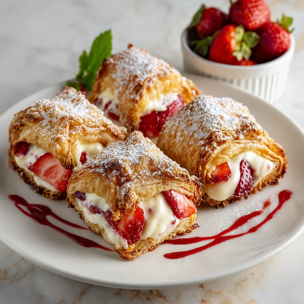 Deep Fried Strawberry Cheesecake Wonton Bites Recipe