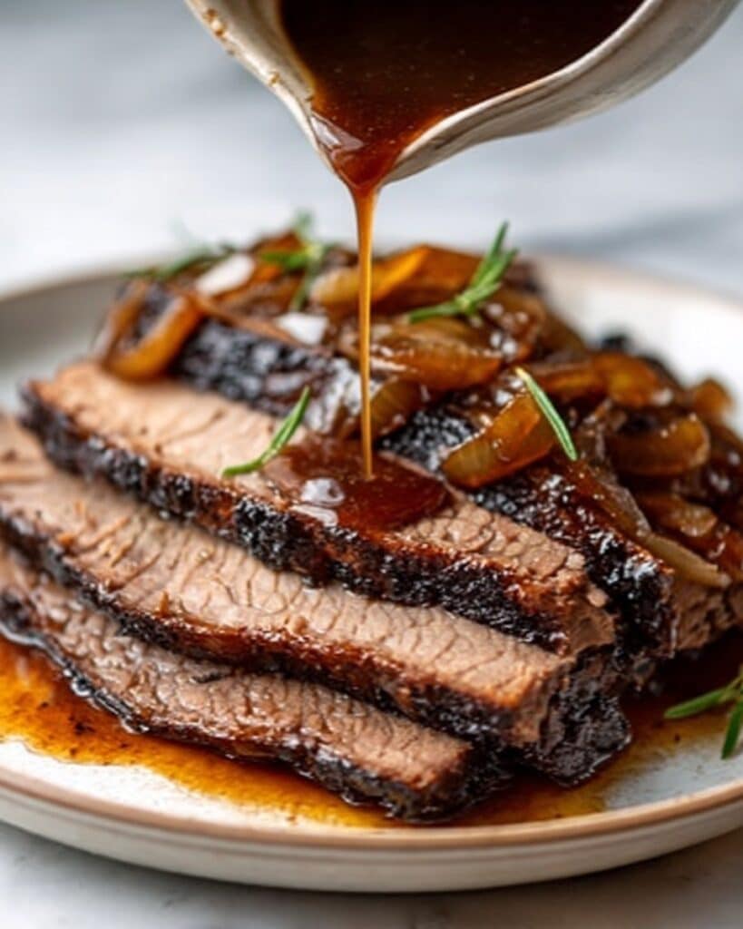 Slow-Cooked Balsamic Brisket Recipe